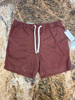 Goodfellow & Co Maroon Drawstring Men’s Hybrid Shorts